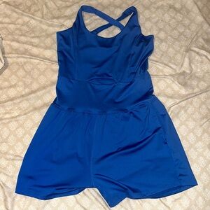 Blue Athletic Romper
